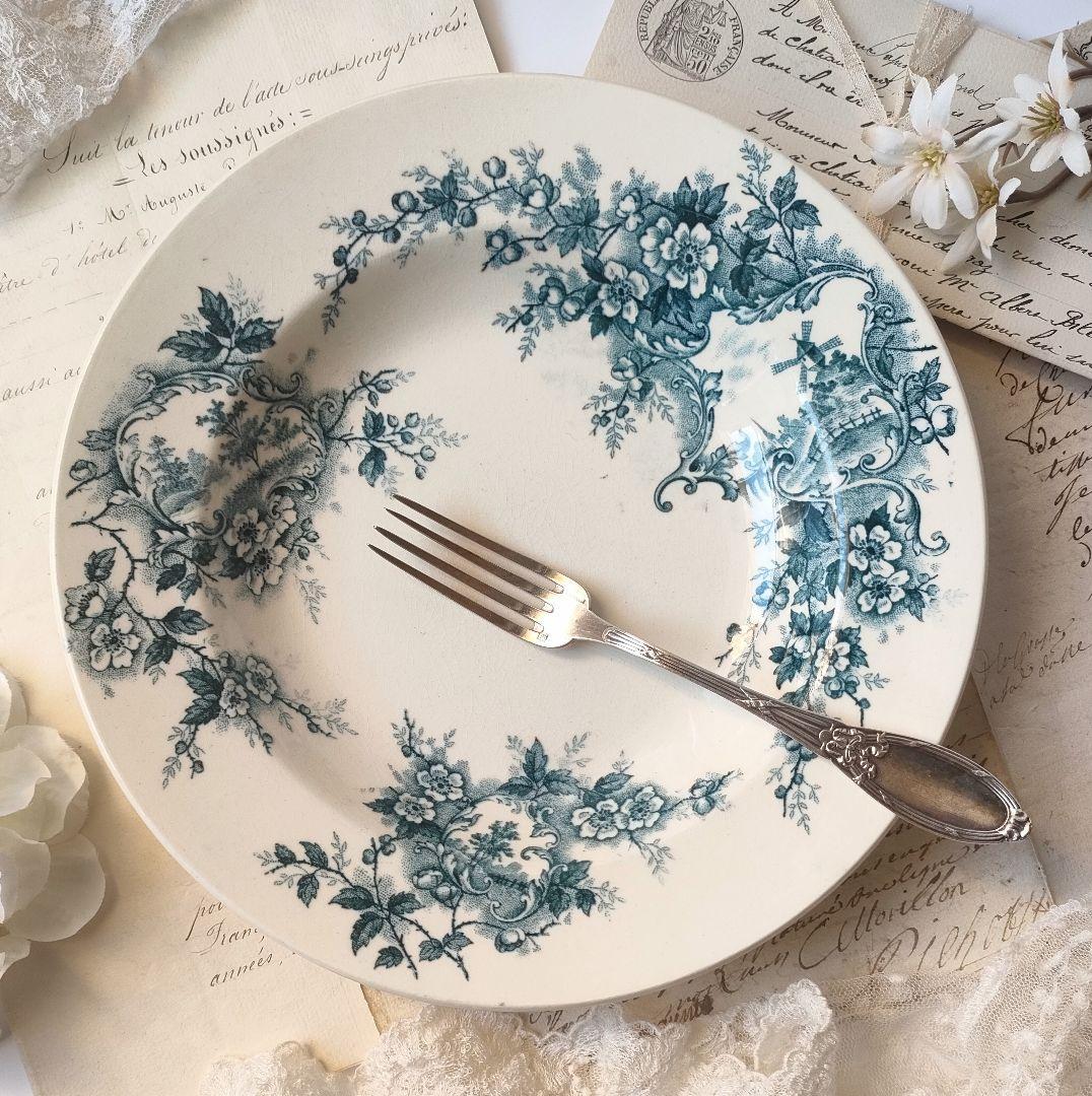 美品　ジョワジールロワ　ポンパドール　風車　フランスアンティーク