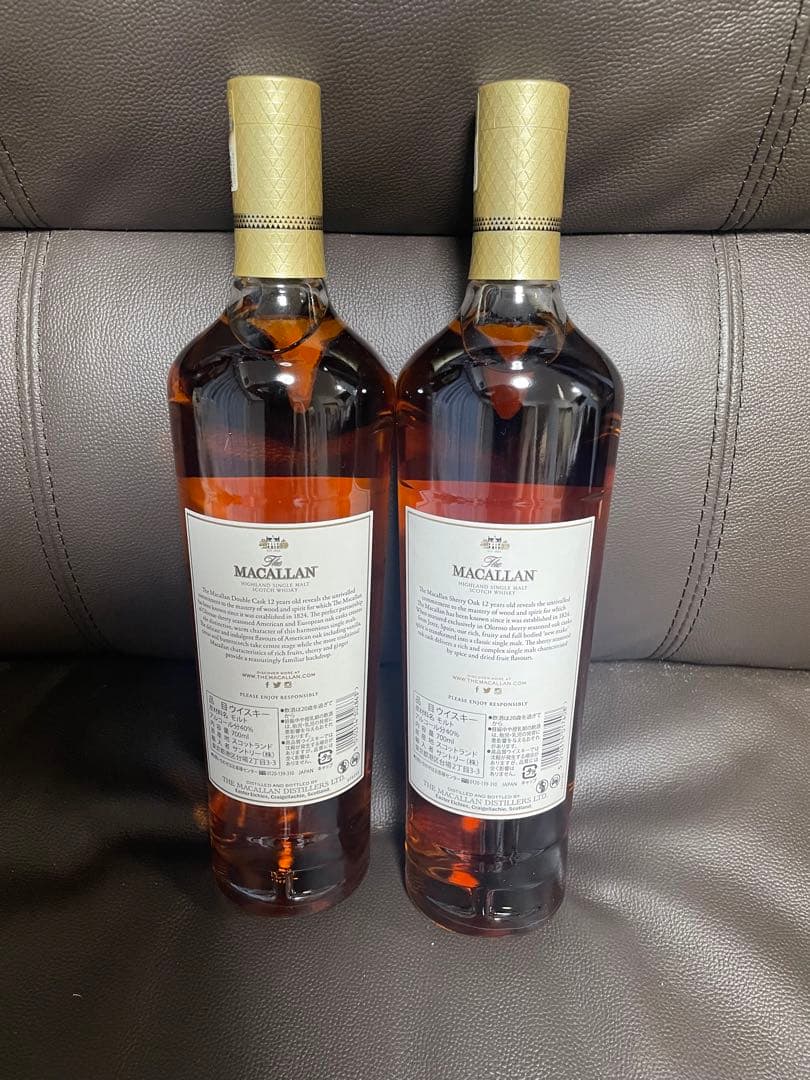 The Macallan 12年 ダブルカスク & シェリーオーク セット