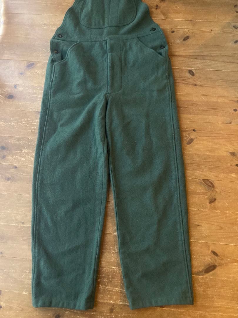 【レア】USA製 USDA 森林局ユニフォーム ウール オーバーオール