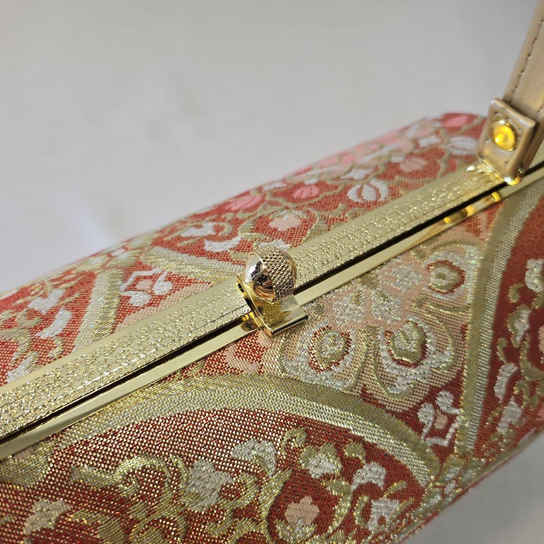 お値下げ‼️☆和装用バッグと草履セット☆成人式☆礼装☆帯地☆未使用