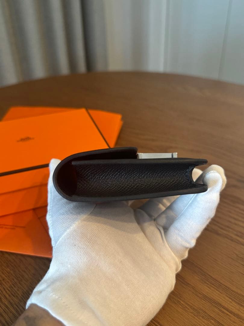 新品未使用 正規品 エルメス コンスタンス スリム 黒 ブラック