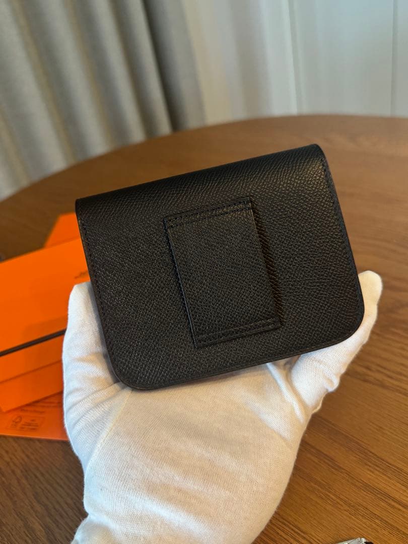 新品未使用 正規品 エルメス コンスタンス スリム 黒 ブラック