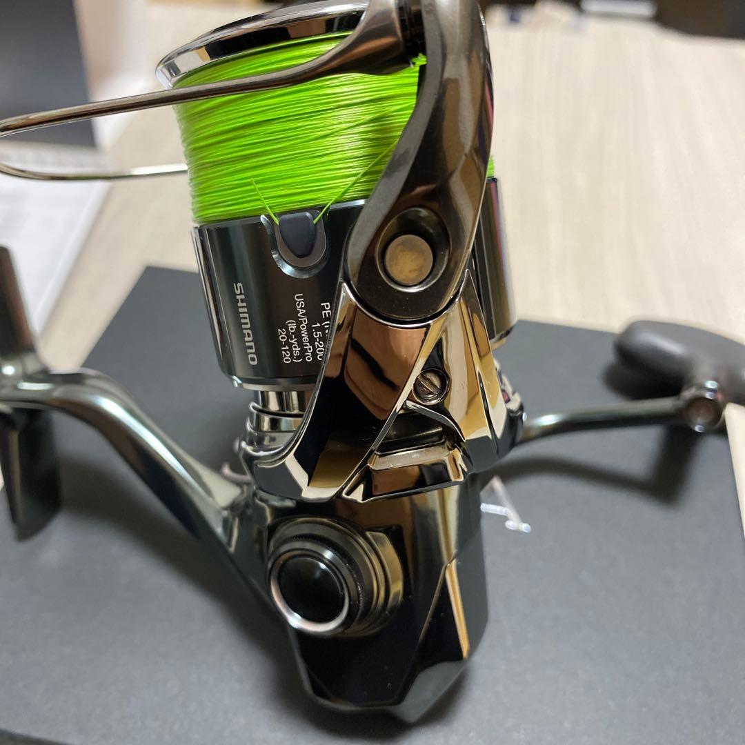 22ステラ4000MHG &ゴメクサスリールスタンド 青シール有