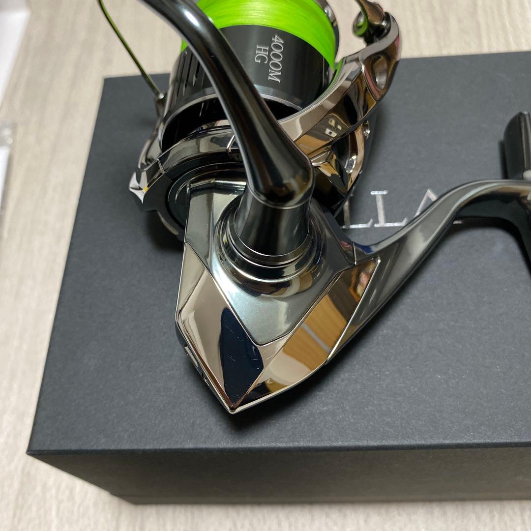 22ステラ4000MHG &ゴメクサスリールスタンド 青シール有