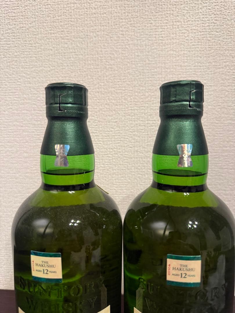 白州 12年 シングルモルトウイスキー 700ml 2本セット