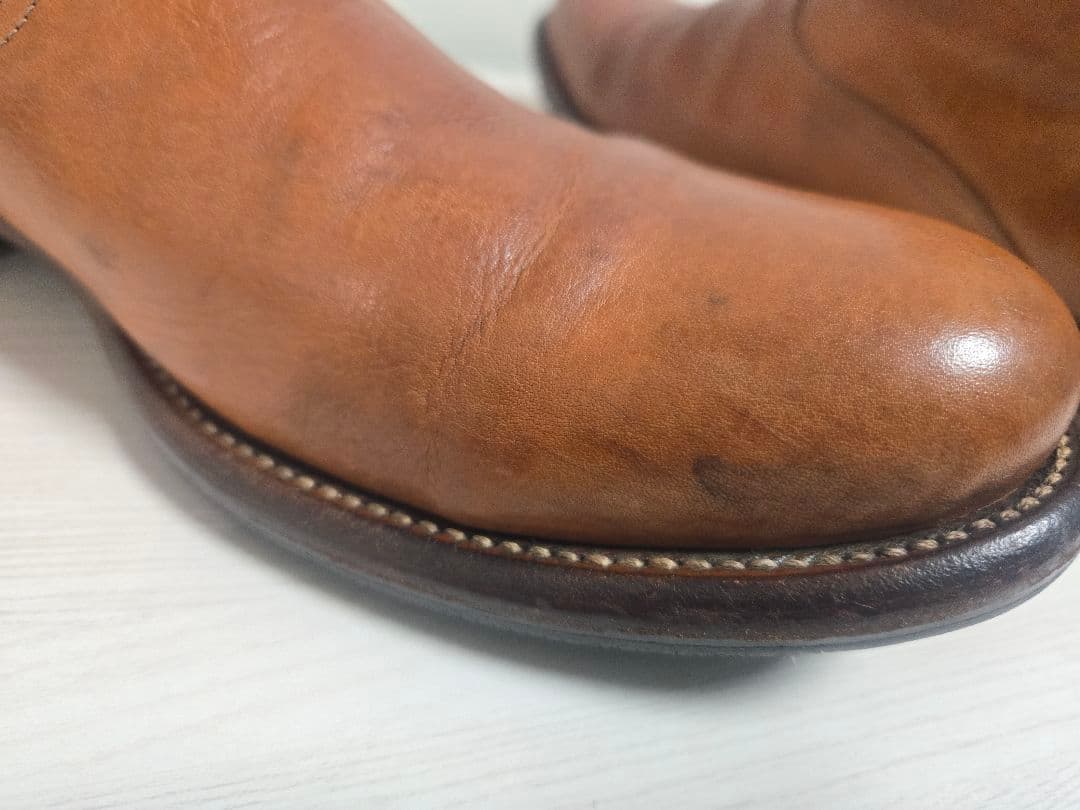 専用　Paul Smith ブラウン バックジップレザー ブーツ