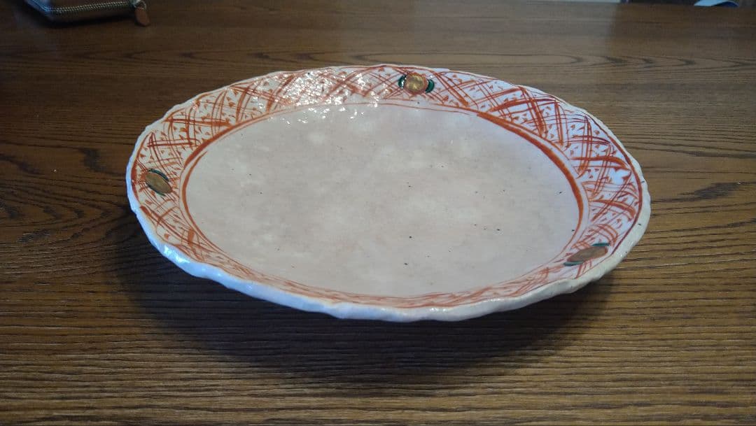 黒岩卓実氏 作 大皿(未使用）５枚セット