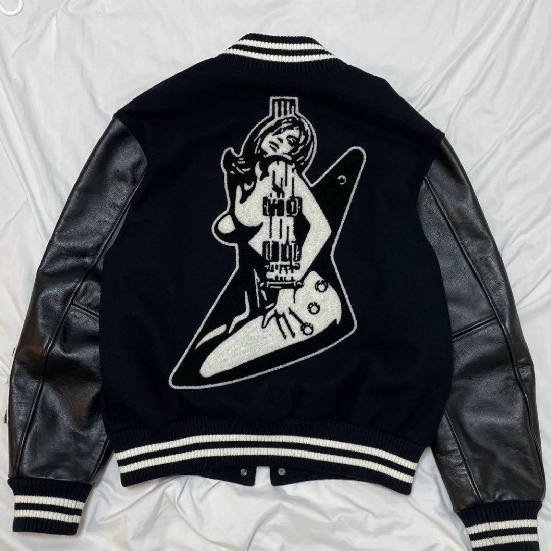 ヒステリックグラマー　HYSTERIC GLAMOUR スタジャン　ブルゾン