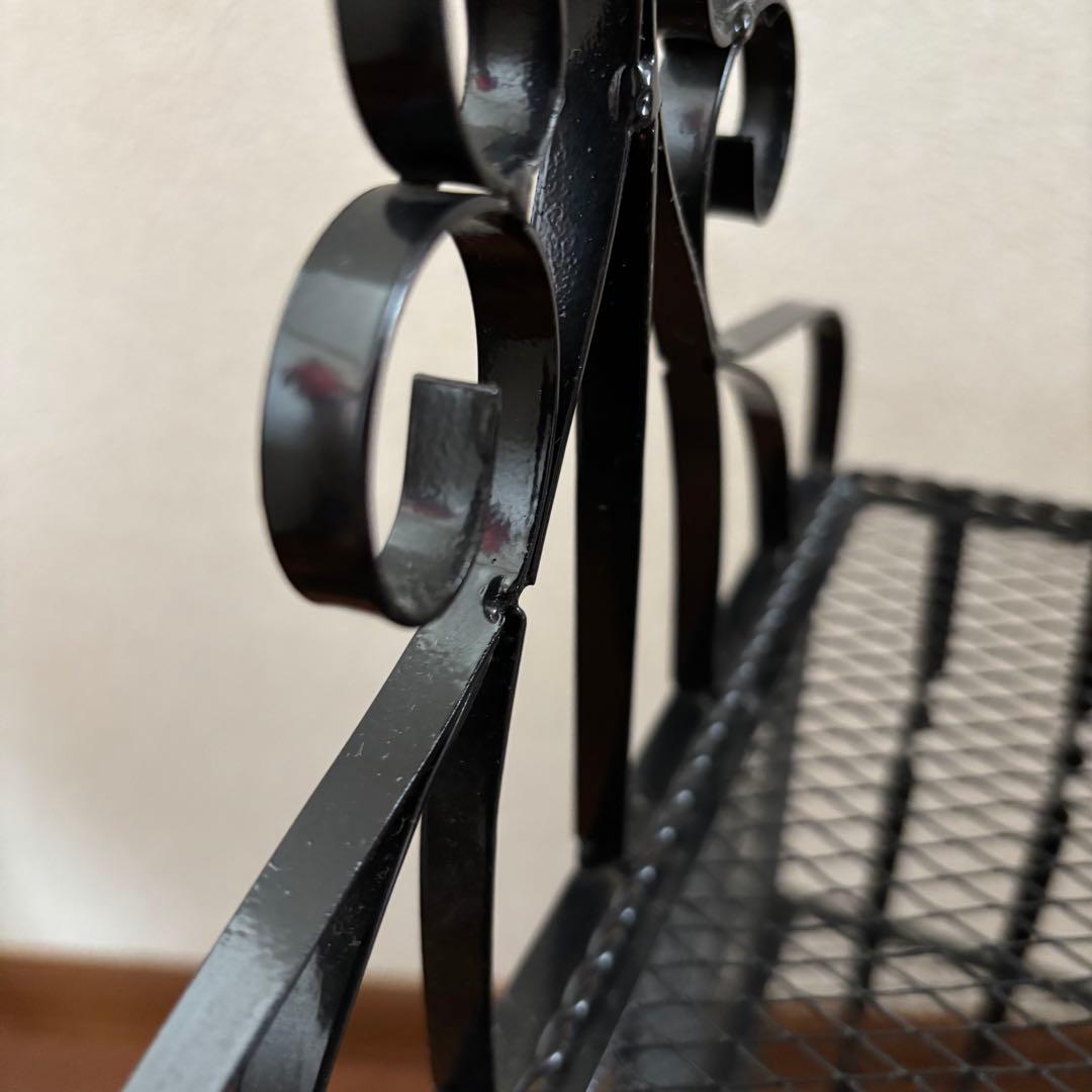 2個セット/アイアンラック/シェルフ/扉付き