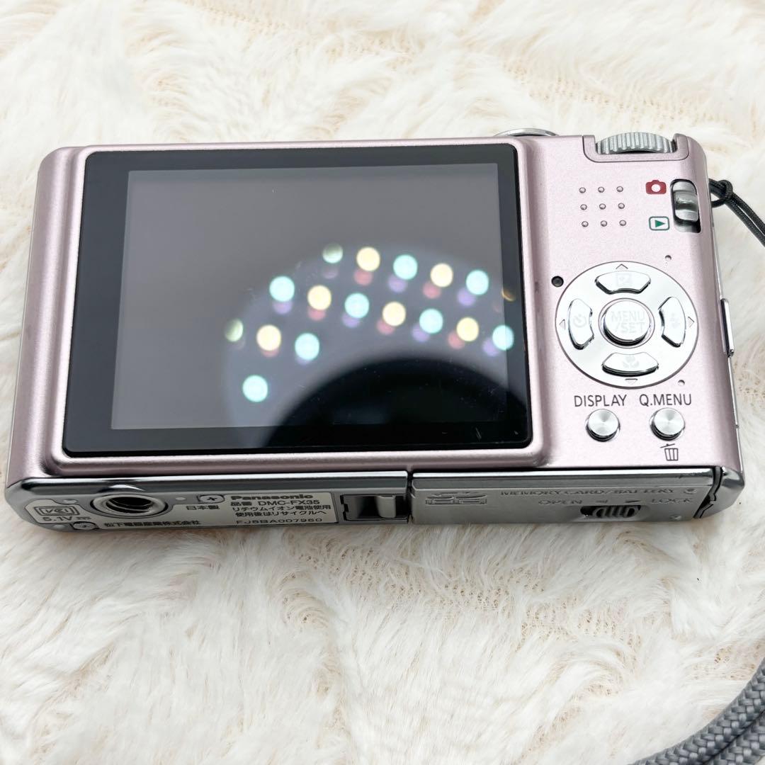 動作良好 Panasonic LUMIX DMC-FX35 ピンク