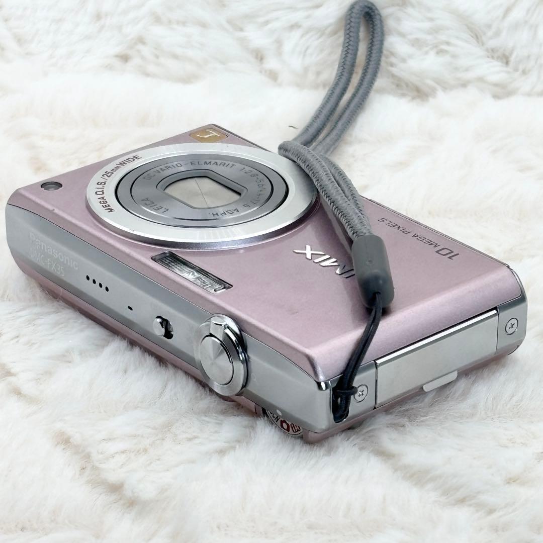 動作良好 Panasonic LUMIX DMC-FX35 ピンク