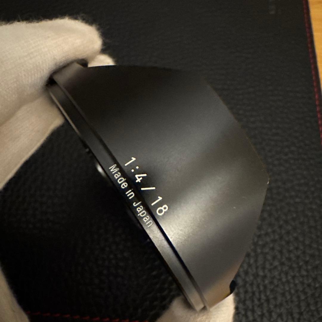 Carl Zeiss Distagon 4 18mm ZM ブラック