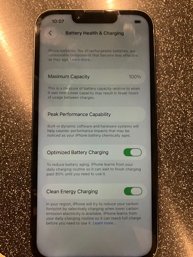 ディスプレイ・バッテリー交換済 iPhone13 128GB