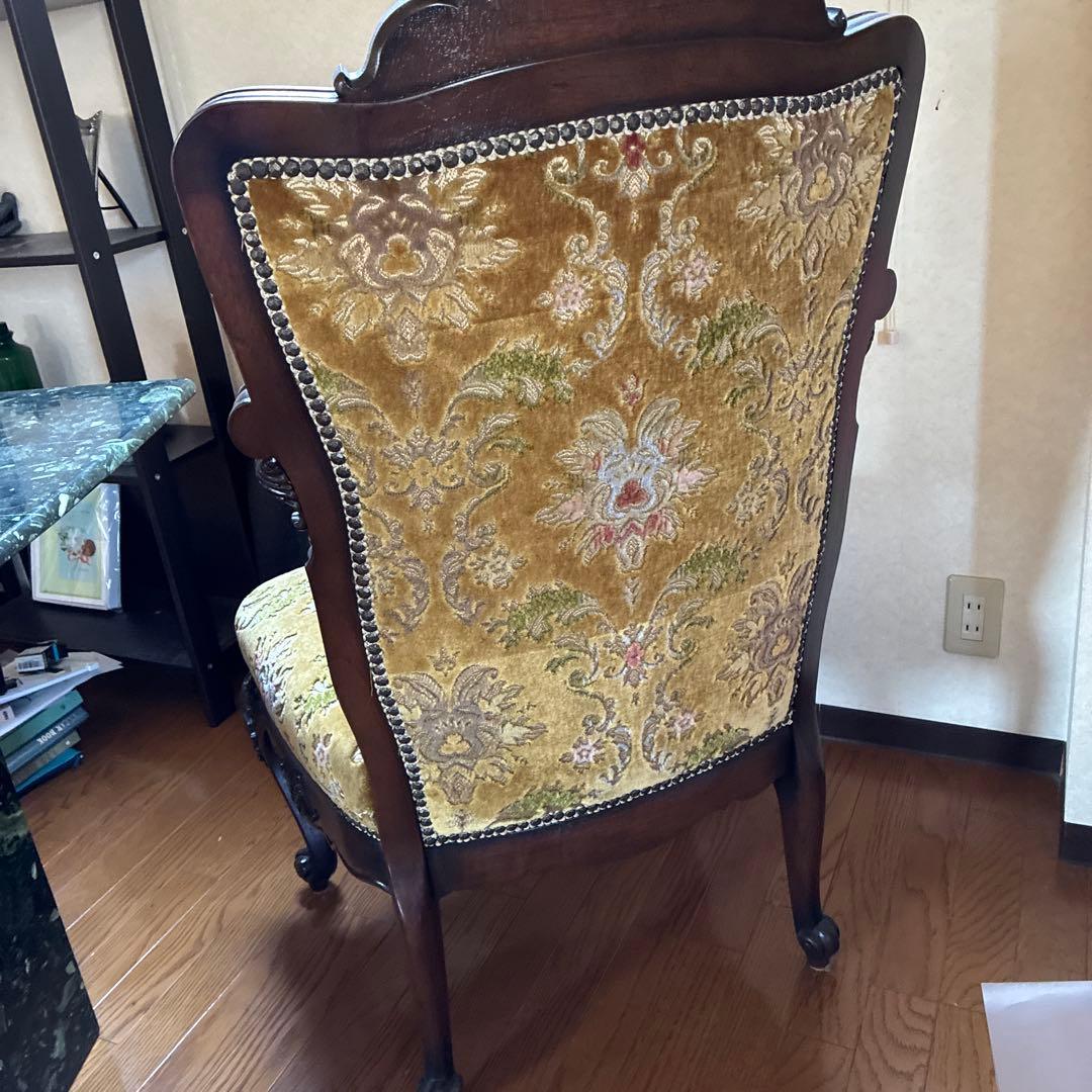 カリモクドマーニ椅子 オリーブグリーン