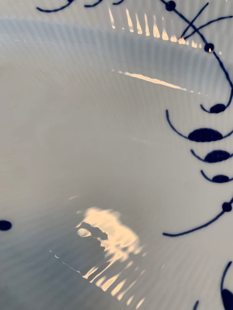 新品ブルー❗️大型61cm★ロイヤルコペンハーゲン　フィッシュ　ディッシュ　メガ☆