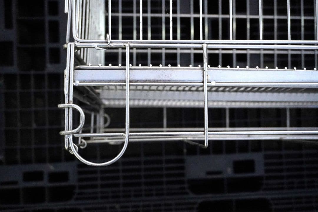 小型犬用 ステンレスケージ ハチコウ Mサイズ フロントオープン