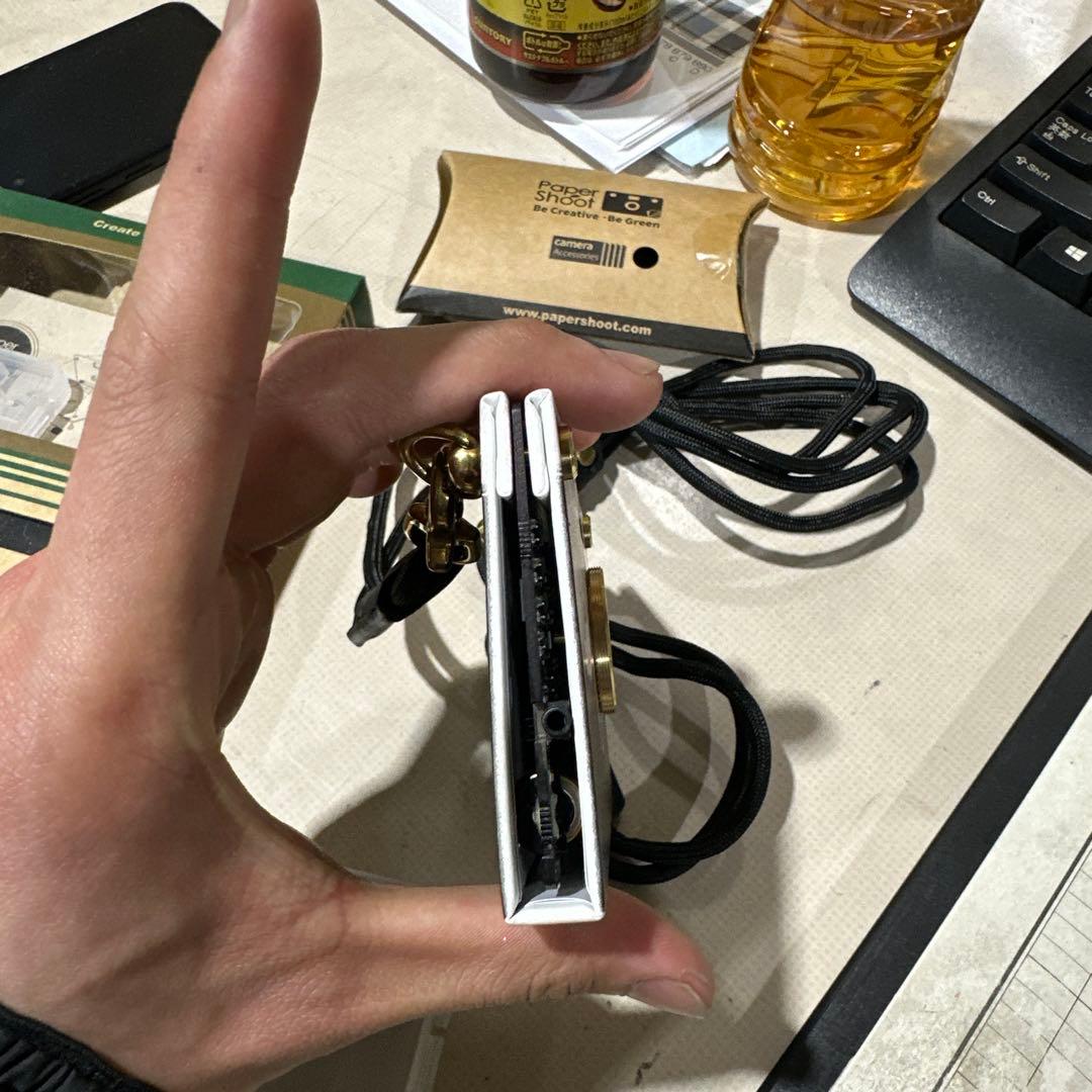 Paper Shoot デジタルカメラ ブラウン