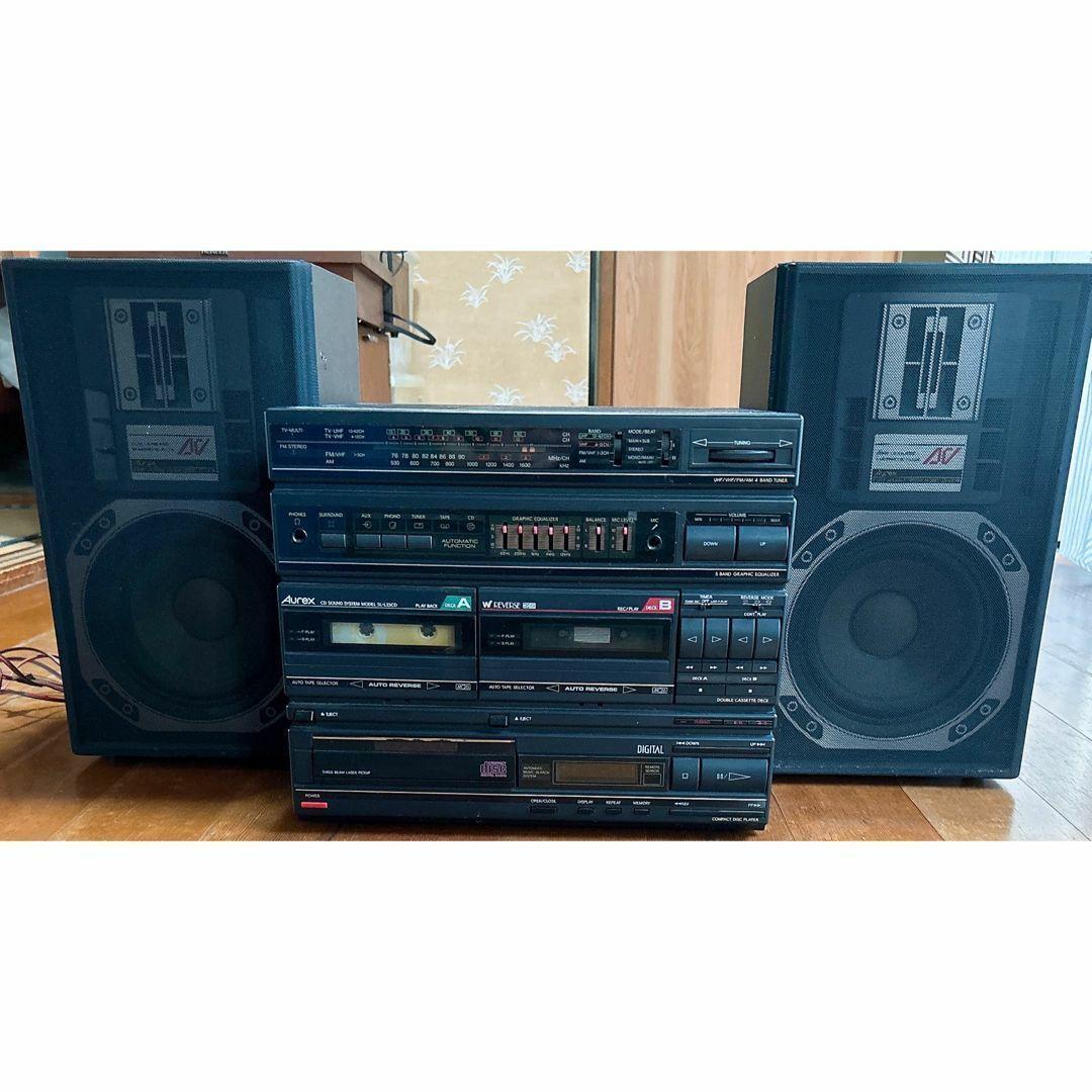 東芝 Aurex SL-L23CD Aurex SS-L23W セット売り