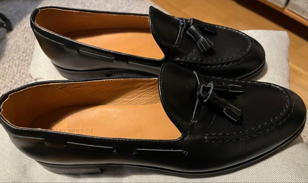 【美品】beauty&youth ビューティーアンドユース　タッセルローファー