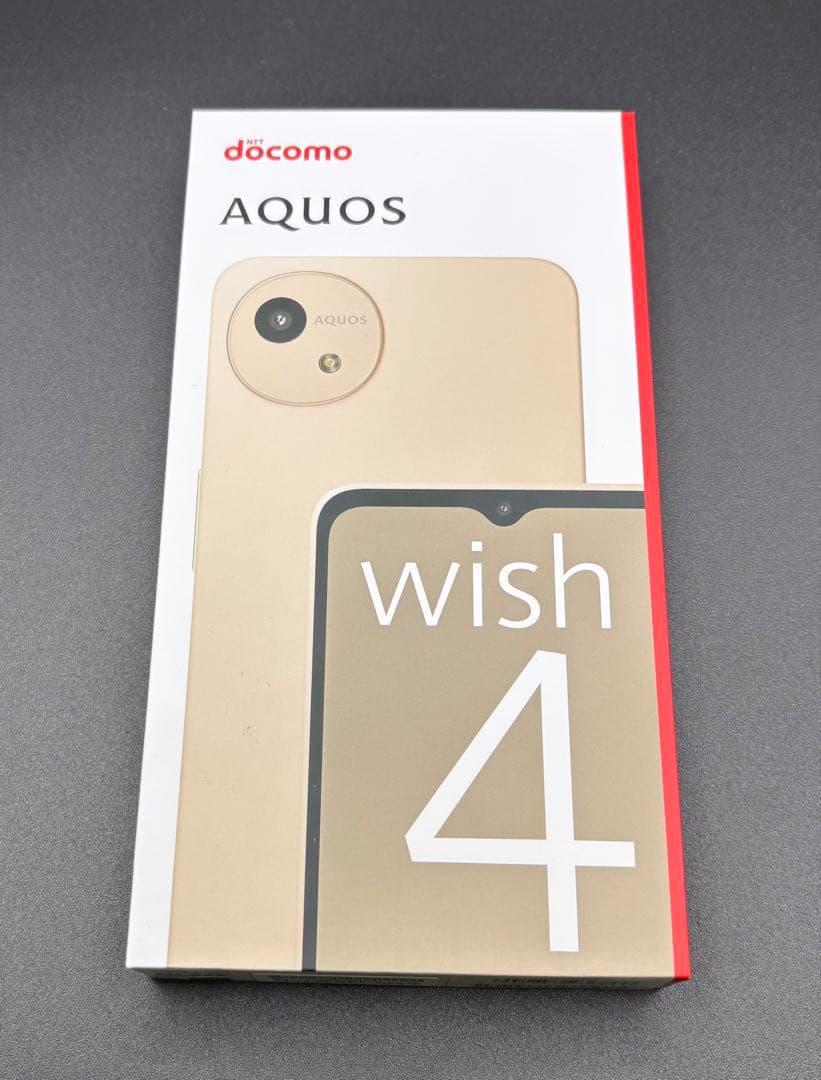 AQUOS wish4 SH-52E simフリー docomo スマホケース付