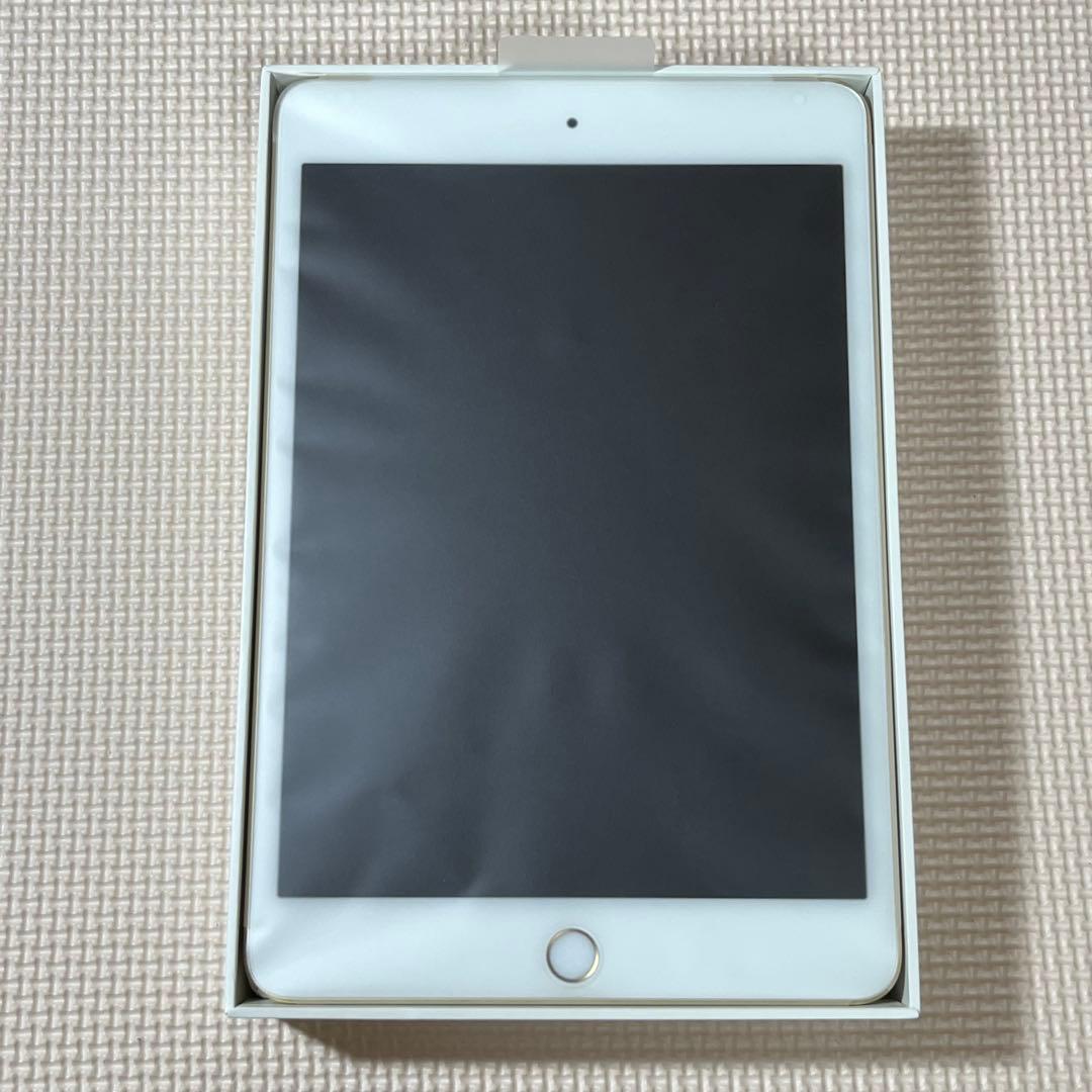 ★極美品！iPad mini4 Wi-Fi + Cellular付属品未使用！★