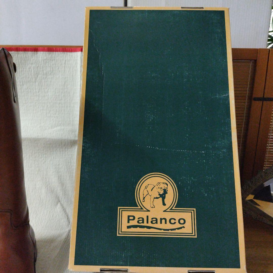 ブラウンレザー ロングブーツ ジッパー付き