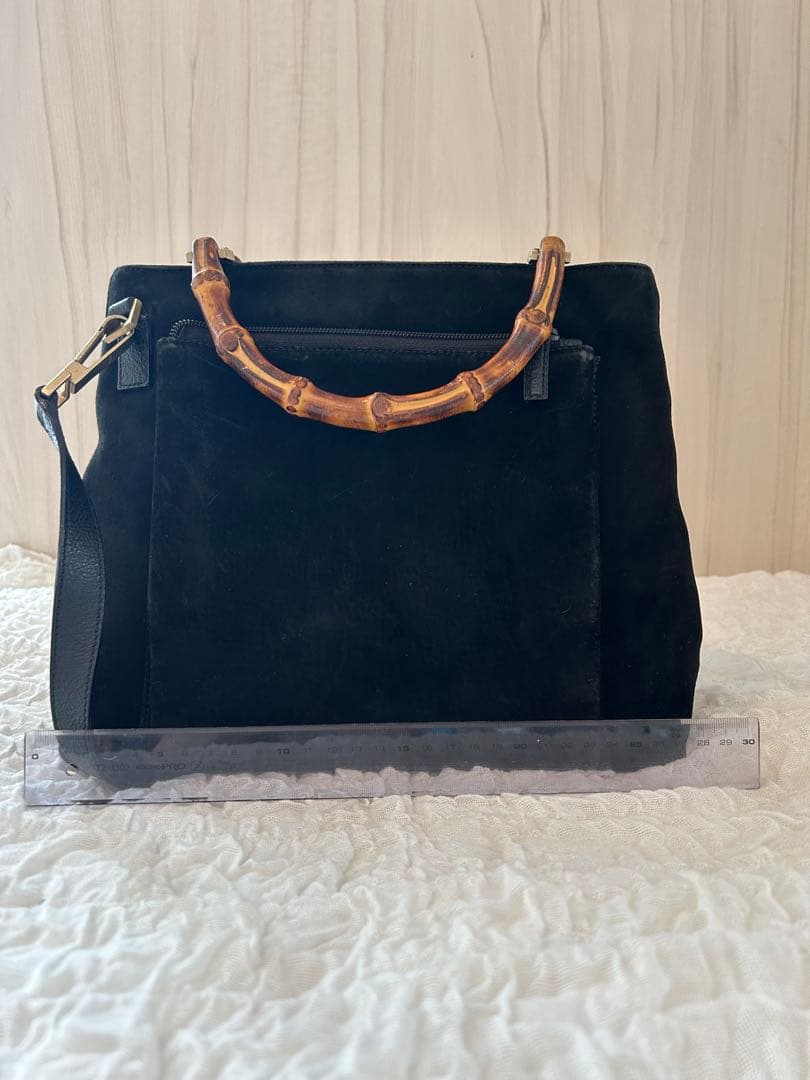 グッチのバンブー2WAYハンドバッグ