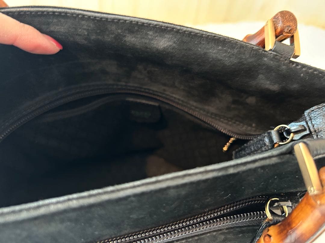 グッチのバンブー2WAYハンドバッグ