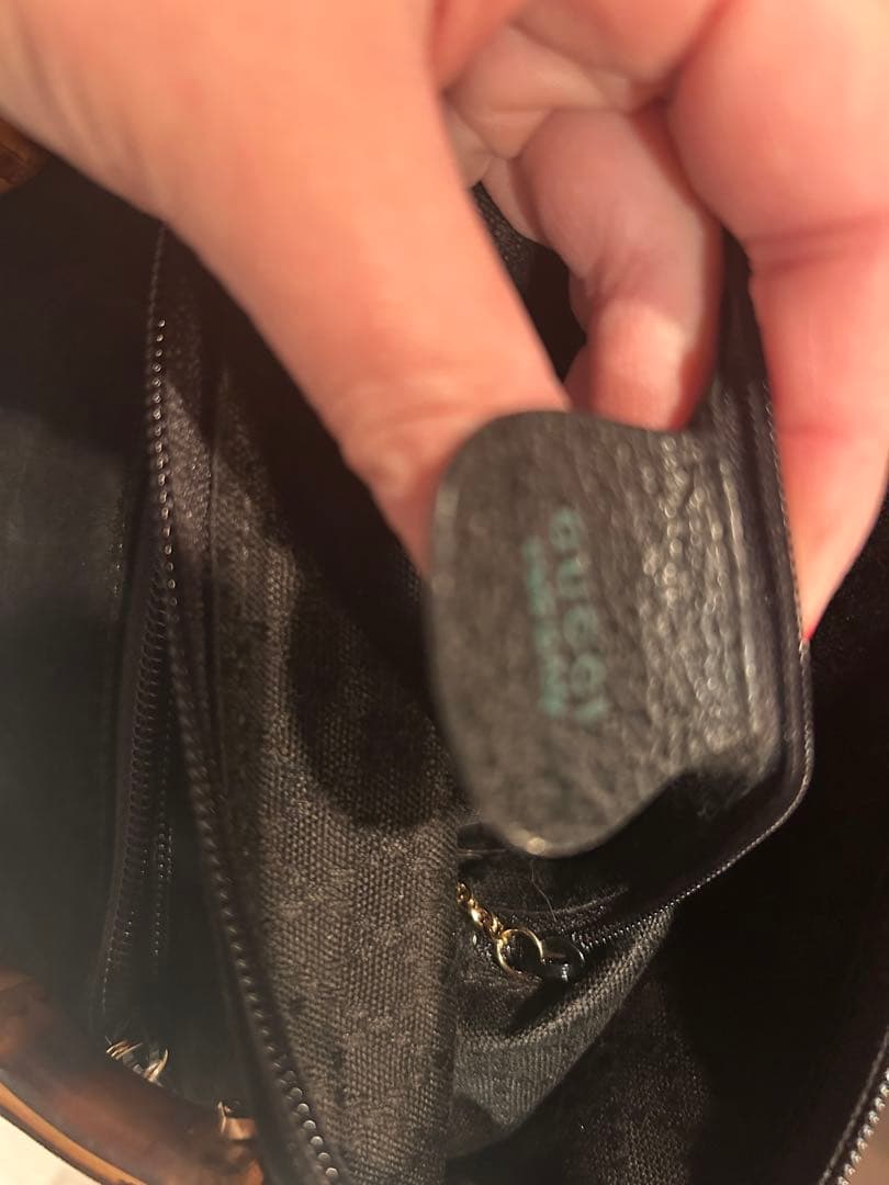 グッチのバンブー2WAYハンドバッグ