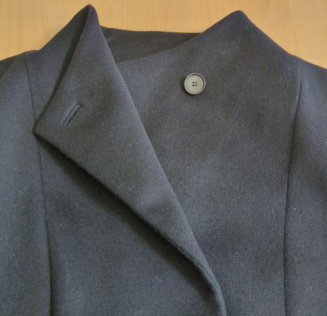 アンタイトル プレミアムライン 日本製 衿2way ロングコート L