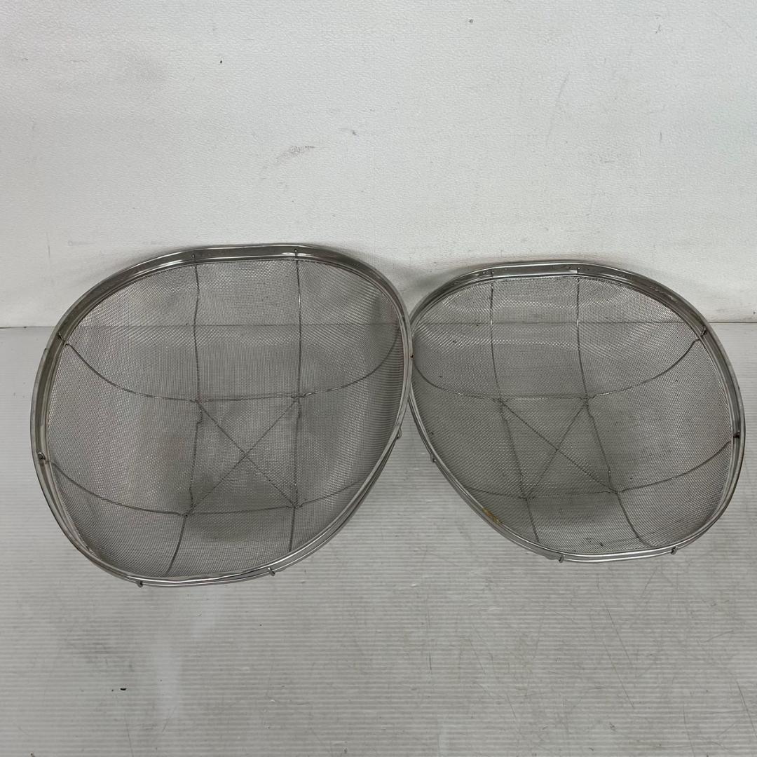 ステンレス製 ざる 7点セット まとめ売り サイズ違い Y1994