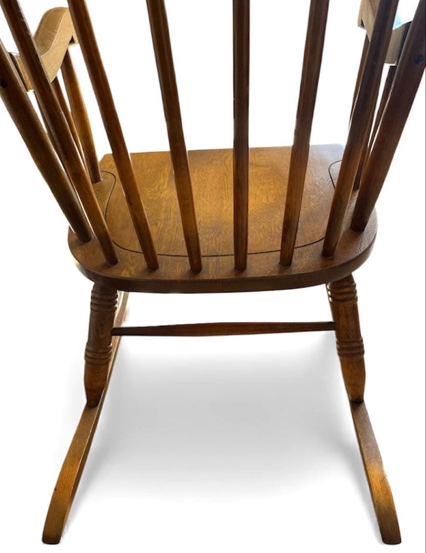 KASHIWA 柏木工飛騨産業 ヴィンテージ木製ロッキングチェア　昭和レトロ