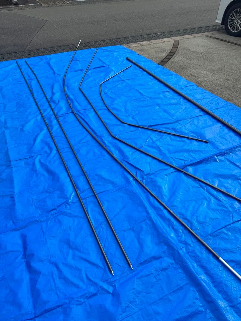 ゼインアーツ ロロ インナーマット、フットプリント、 アップライトポール２本付