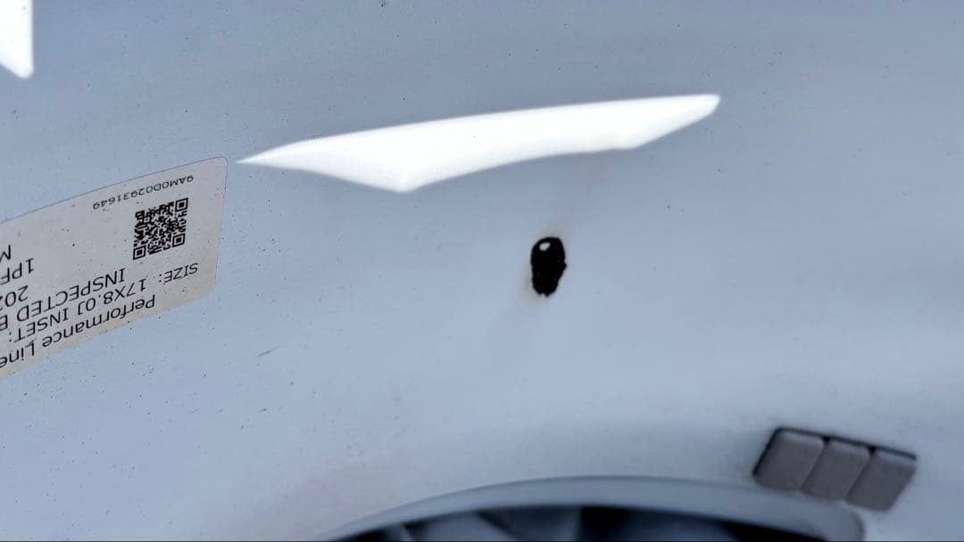 ENKEIエンケイPF05 17インチ8j pcd100 白ホイ