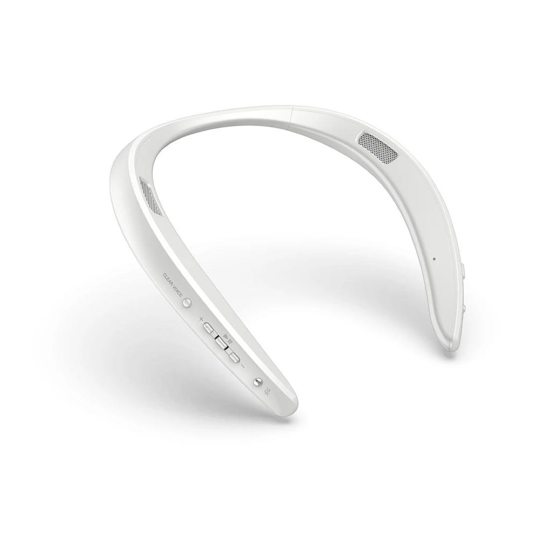 新品　SHARP AN-SS3 ネックスピーカー ホワイト