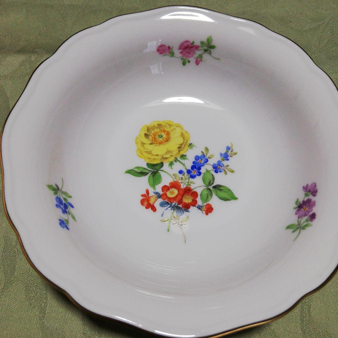 希少✨️ マイセン ベーシックフラワー 小鉢 深皿 ２枚セット 新品未使用