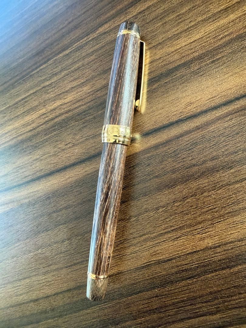 縁起木・極】パイロット カスタム 槐（かい　えんじゅ）18K 15号 B（太字）