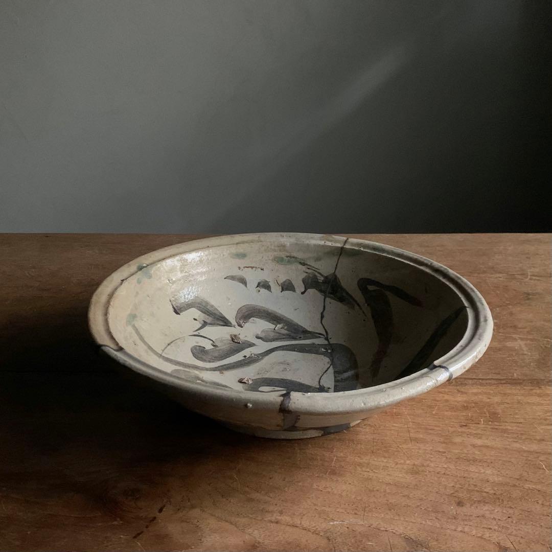美濃 笠原鉢 江戸初期 古美術 古道具 アンティーク 鉢 陶片
