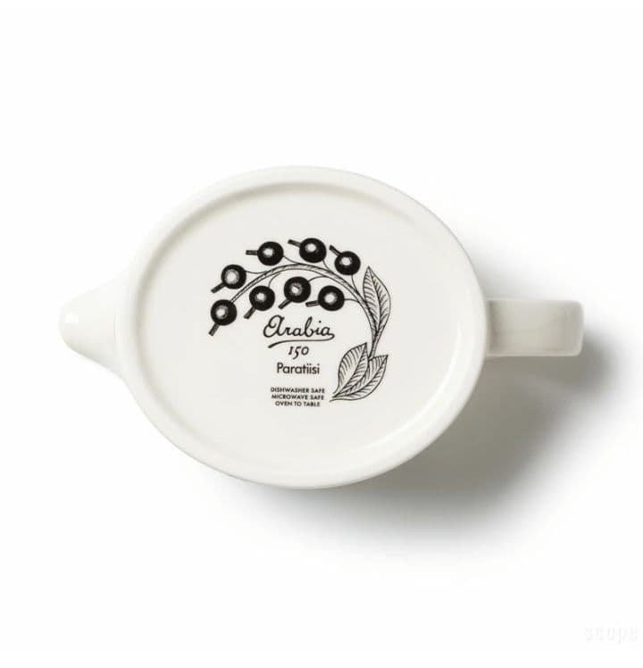 アラビア パラティッシ ピッチャー400ml ブラック Arabia