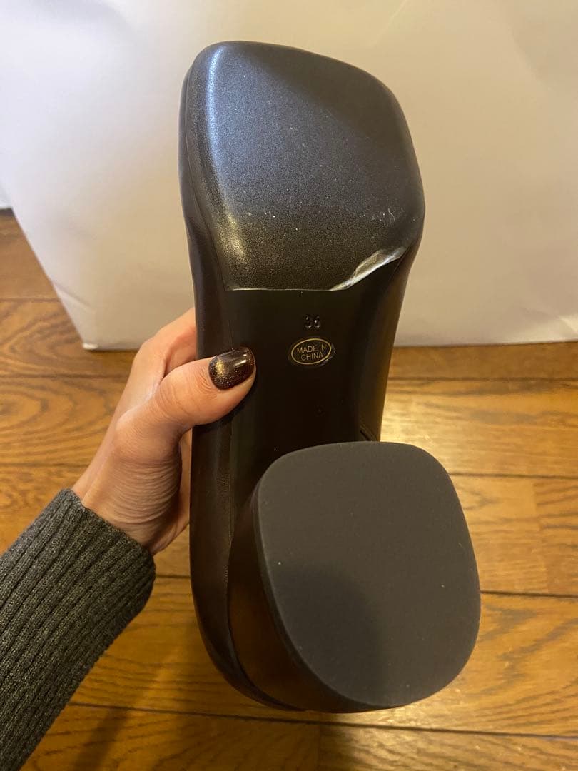 新品未使用 TODAYFUL square Short Boots 36