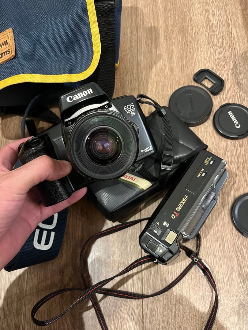 Canon EOS 1000s レンズセット キョーセラ　TD フィルムカメラ