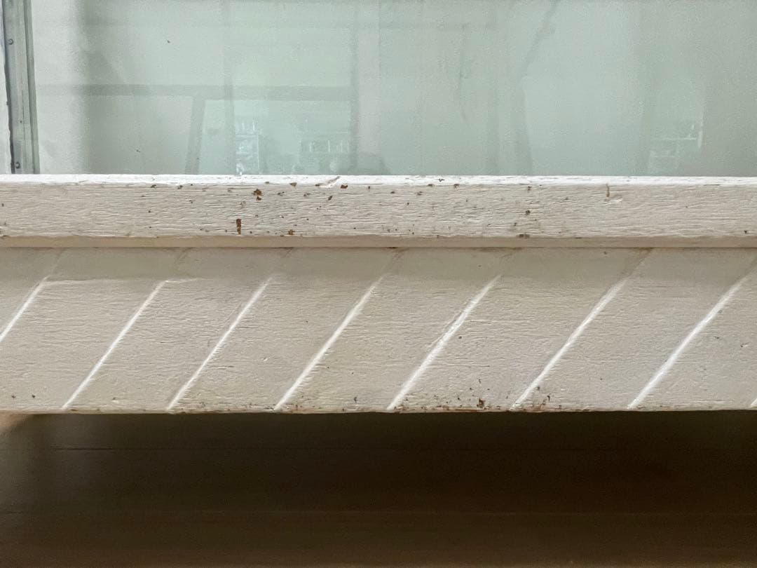 ビンテージ　ショーケース　ガラス　木製　アンティーク　棚　ヴィンテージ