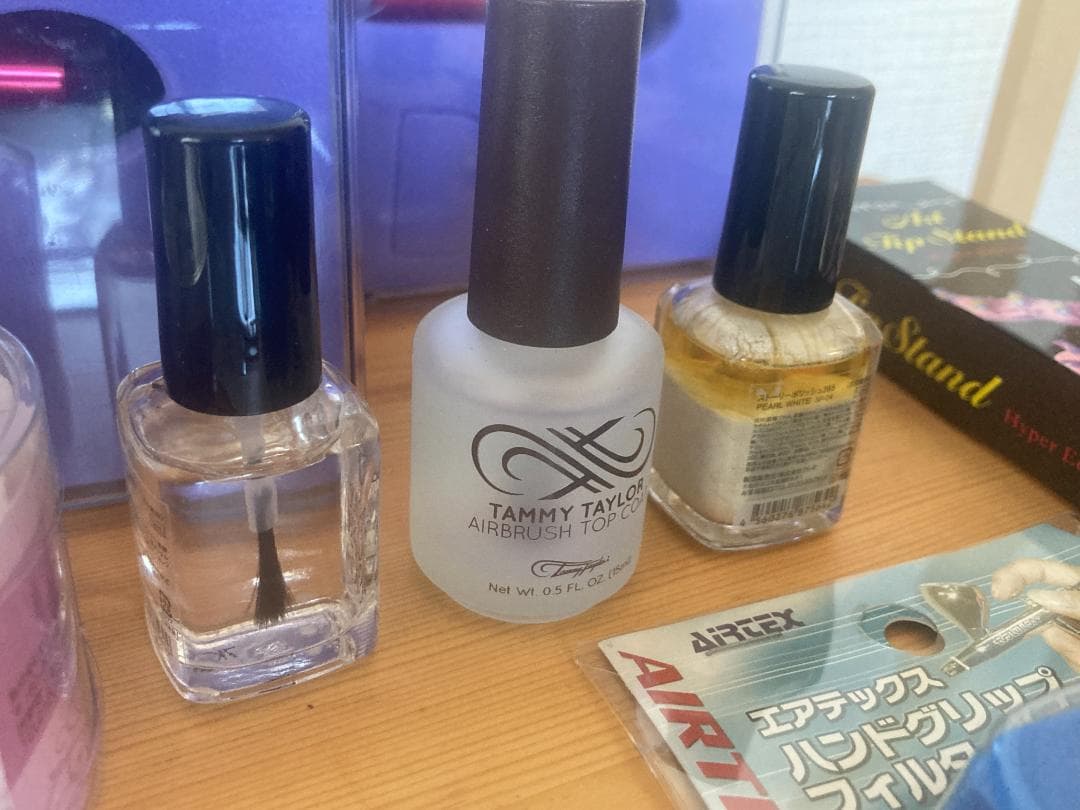 ★エアブラシ & ネイルアートセット★ARITEX minimo コンプレッサー