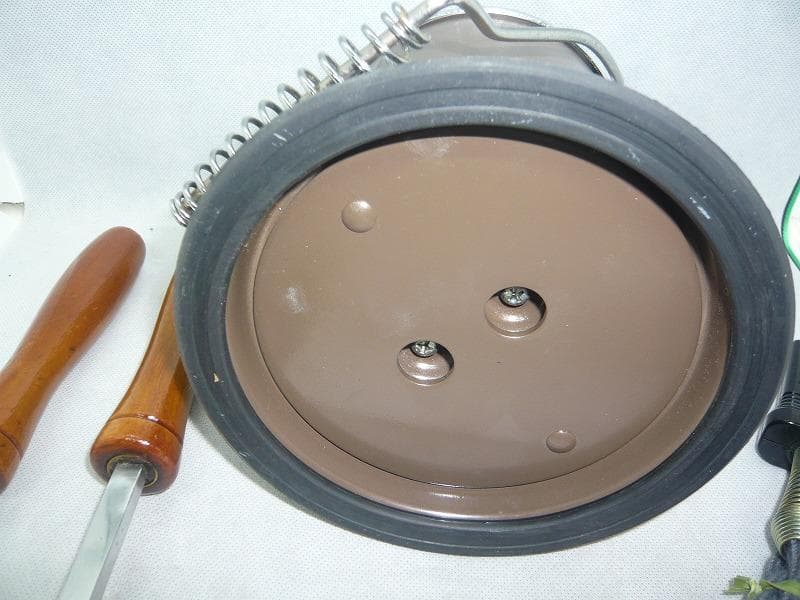 タキイ和裁電化鏝　ランプ付き　和裁こて　和裁コテ　タキイ製　鏝２本付