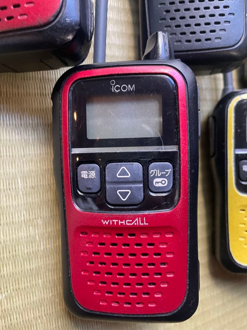 K*i様 ICOMトランシーバー（5台セット）