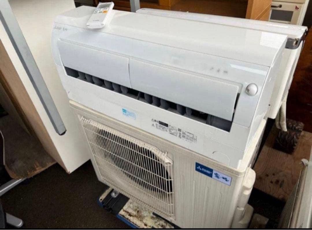 【高年式】2021年式6.3kw三菱 ルームエアコンMSZ-BXV6321S-W