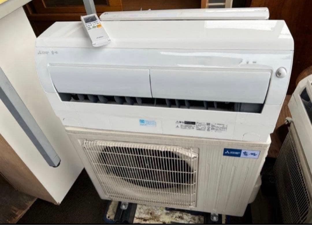 【高年式】2021年式6.3kw三菱 ルームエアコンMSZ-BXV6321S-W