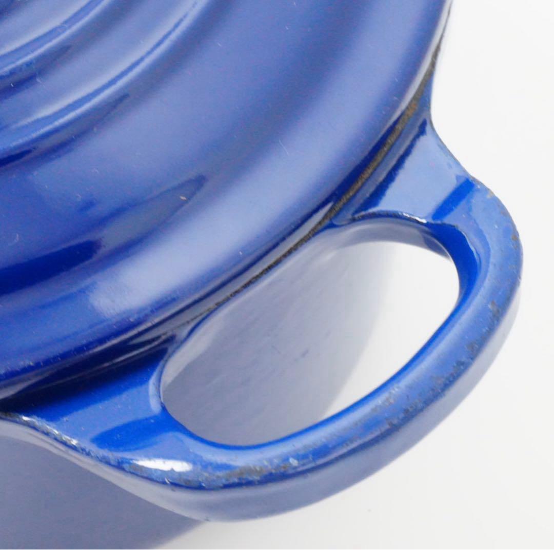【希少】LE CREUSET　ココット オーバル　エレクトリックブルー　29cm