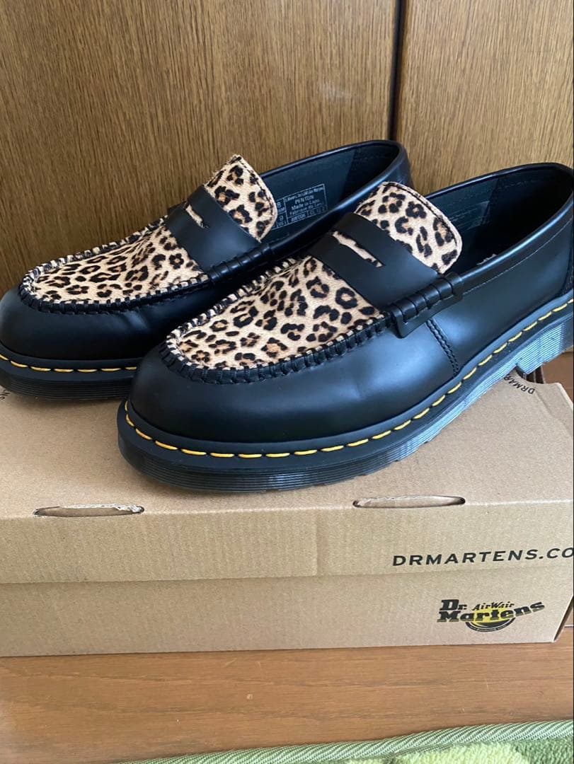 Dr.Martens ヒョウ柄ローファーUK7