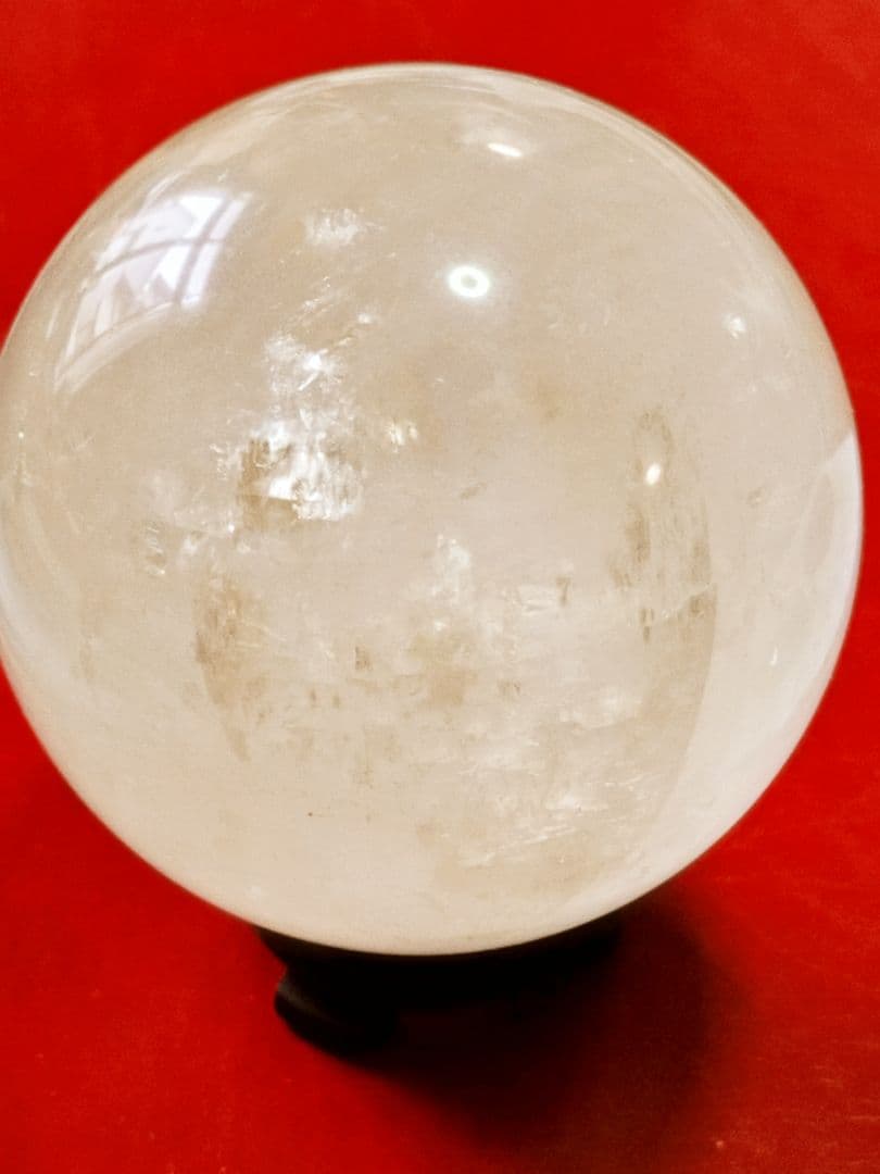 天然石 水晶です。大玉 8cm 重さ 787ｇです。すべてを清める万能ヒーリング